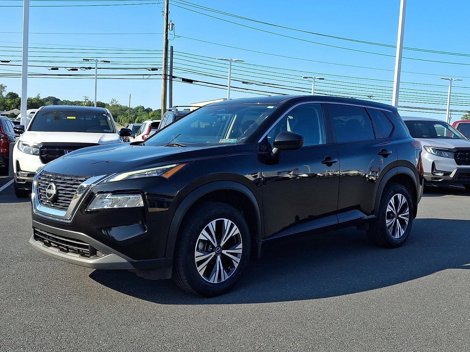 2023 Nissan Rogue — rear three-quarter view