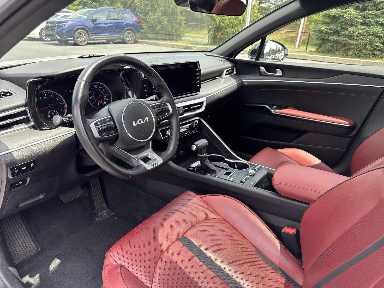 2023 Kia K5 — interior view