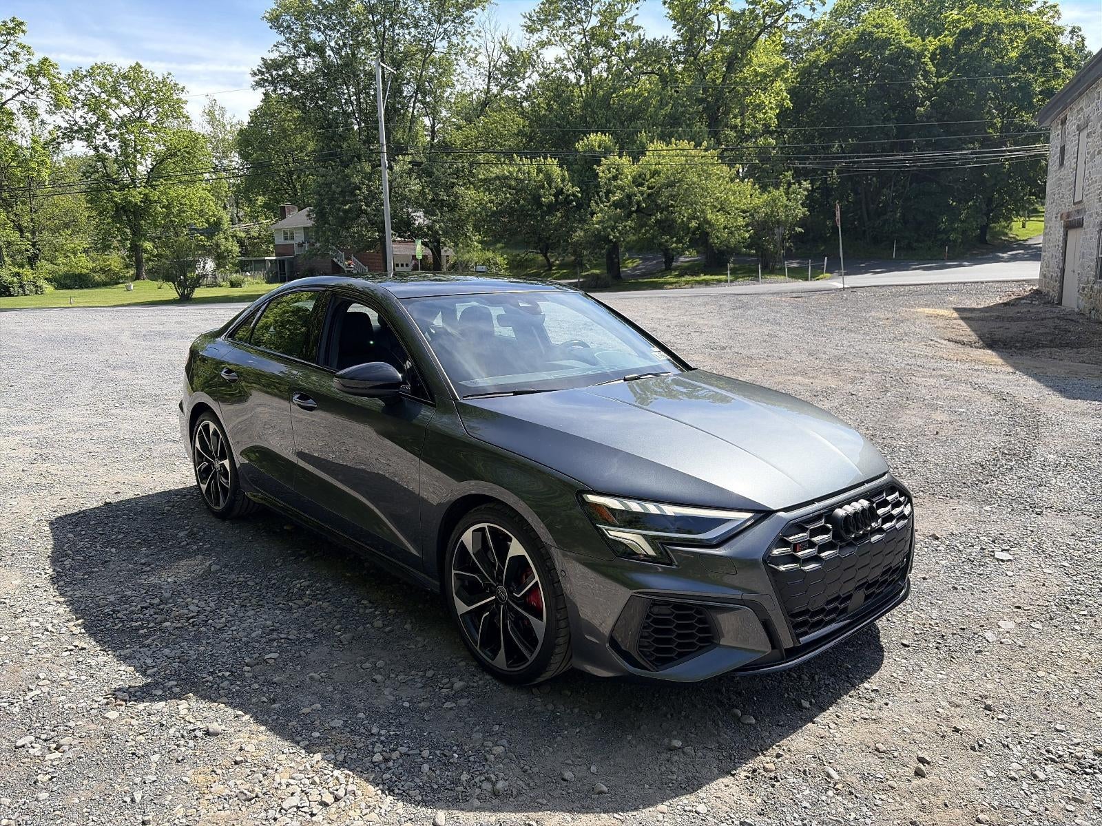 2024 Audi S3 — rear three-quarter view