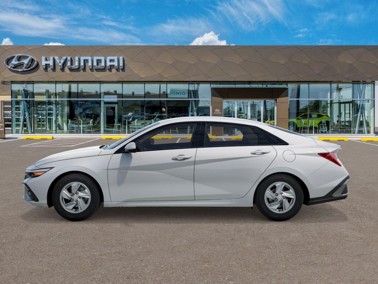 2026 Hyundai ELANTRA — rear three-quarter view