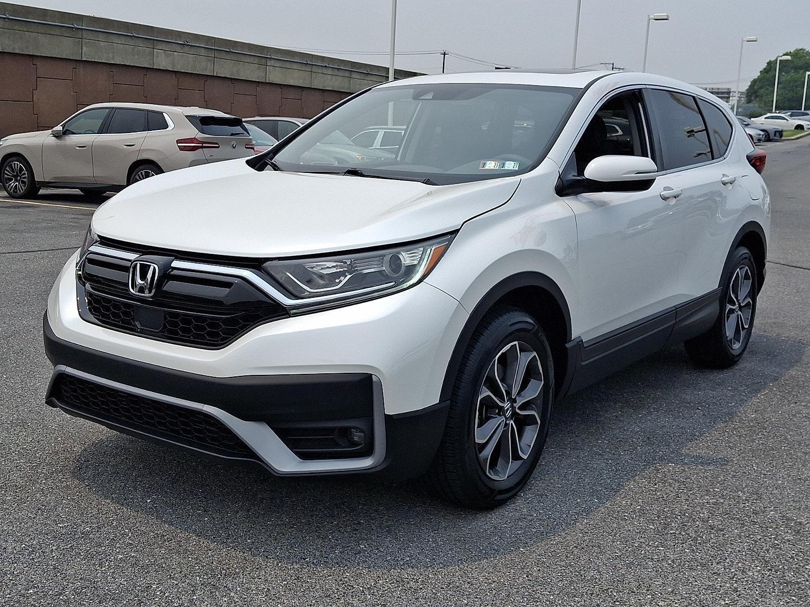 2021 Honda CR-V — rear three-quarter view