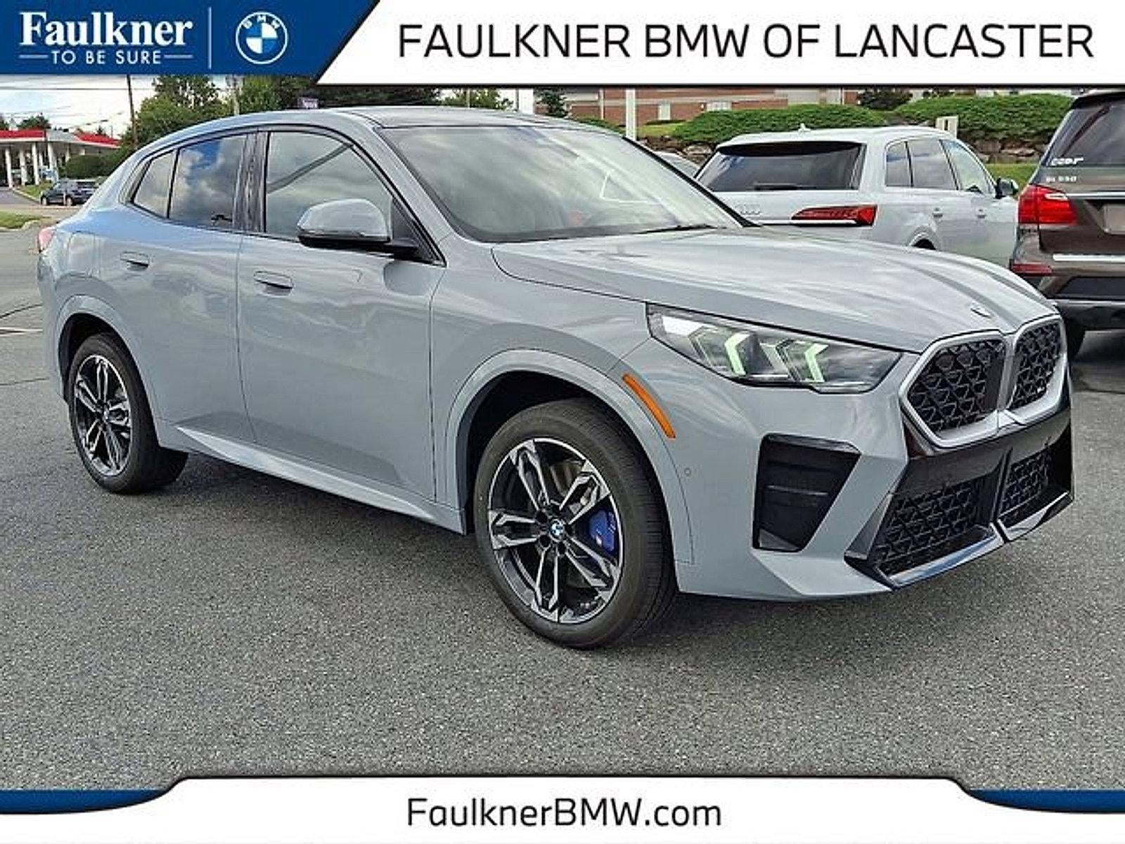 2026 BMW X2 xDrive28i Sports Activity Coupe in Brooklyn Grey Metallic — front three-quarter view