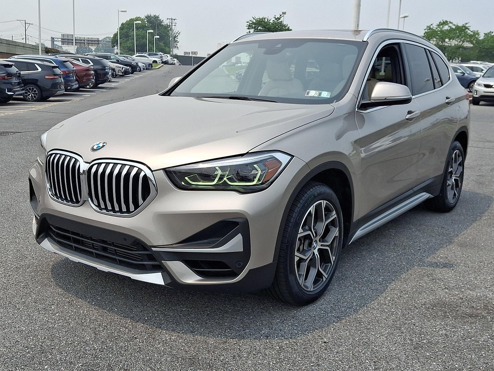 2021 BMW X1 xDrive28i — rear three-quarter view