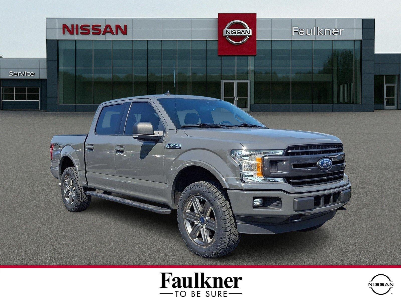 2020 Ford F-150 XLT 4WD SuperCrew 5.5' Box in Lead Foot — front three-quarter view