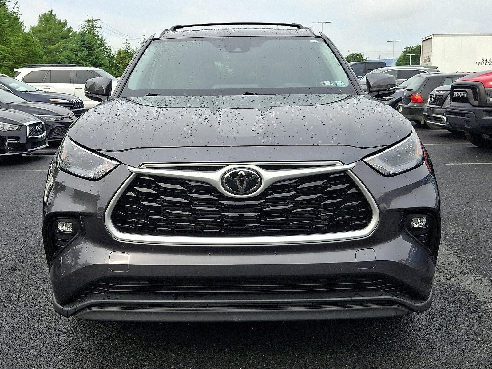 2024 Toyota Highlander — rear three-quarter view