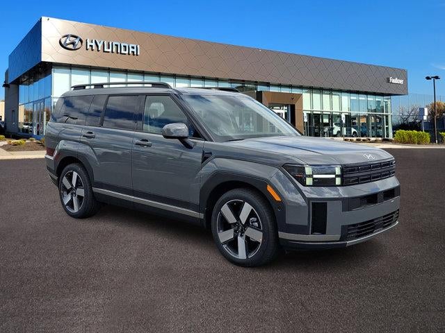2026 Hyundai SANTA FE Limited AWD in Hampton Gray — front three-quarter view