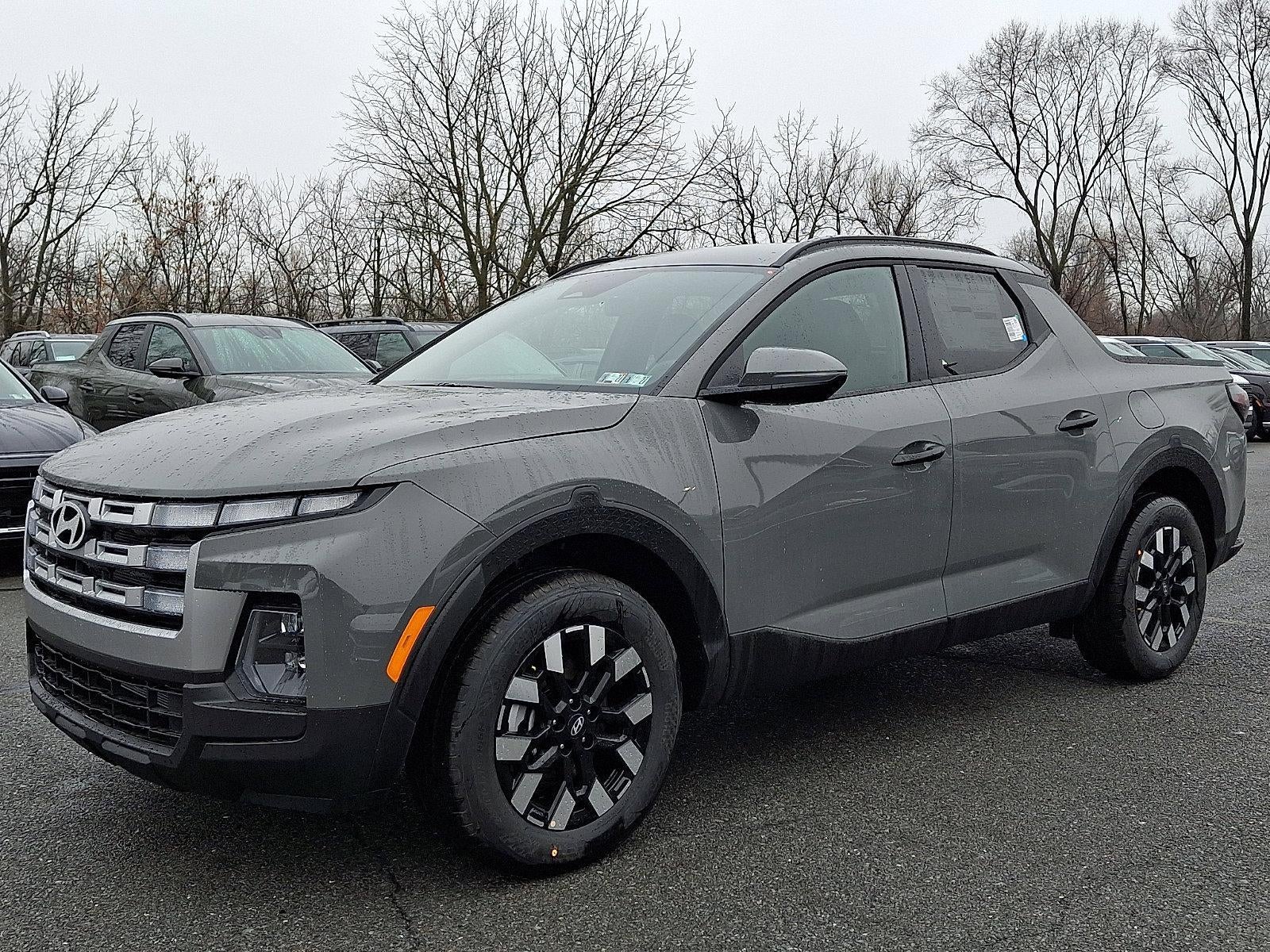 2026 Hyundai SANTA CRUZ SEL AWD in Hampton Gray — front three-quarter view