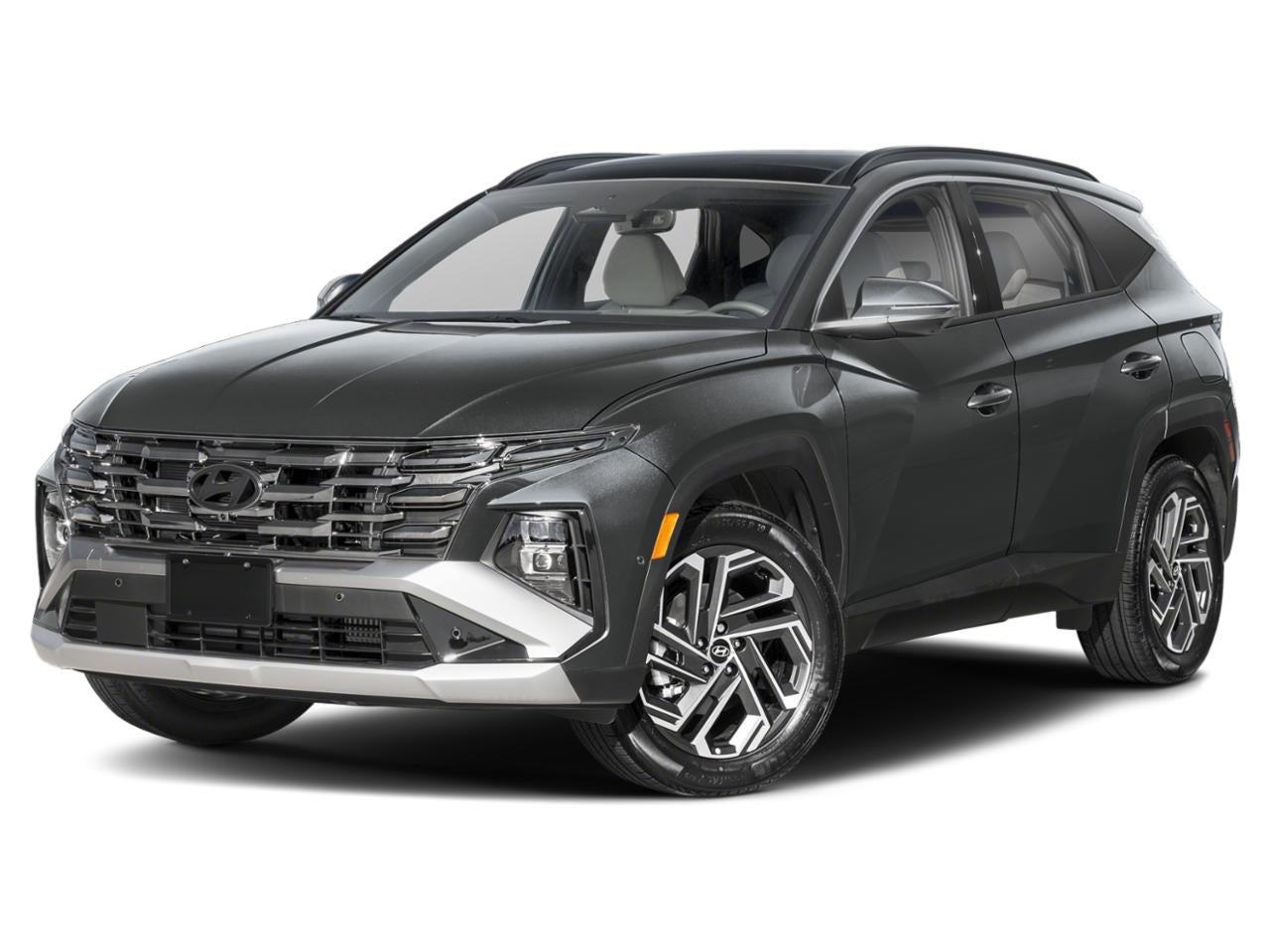 2026 Hyundai TUCSON HYBRID Limited in Ecotronic Gray — front three-quarter view