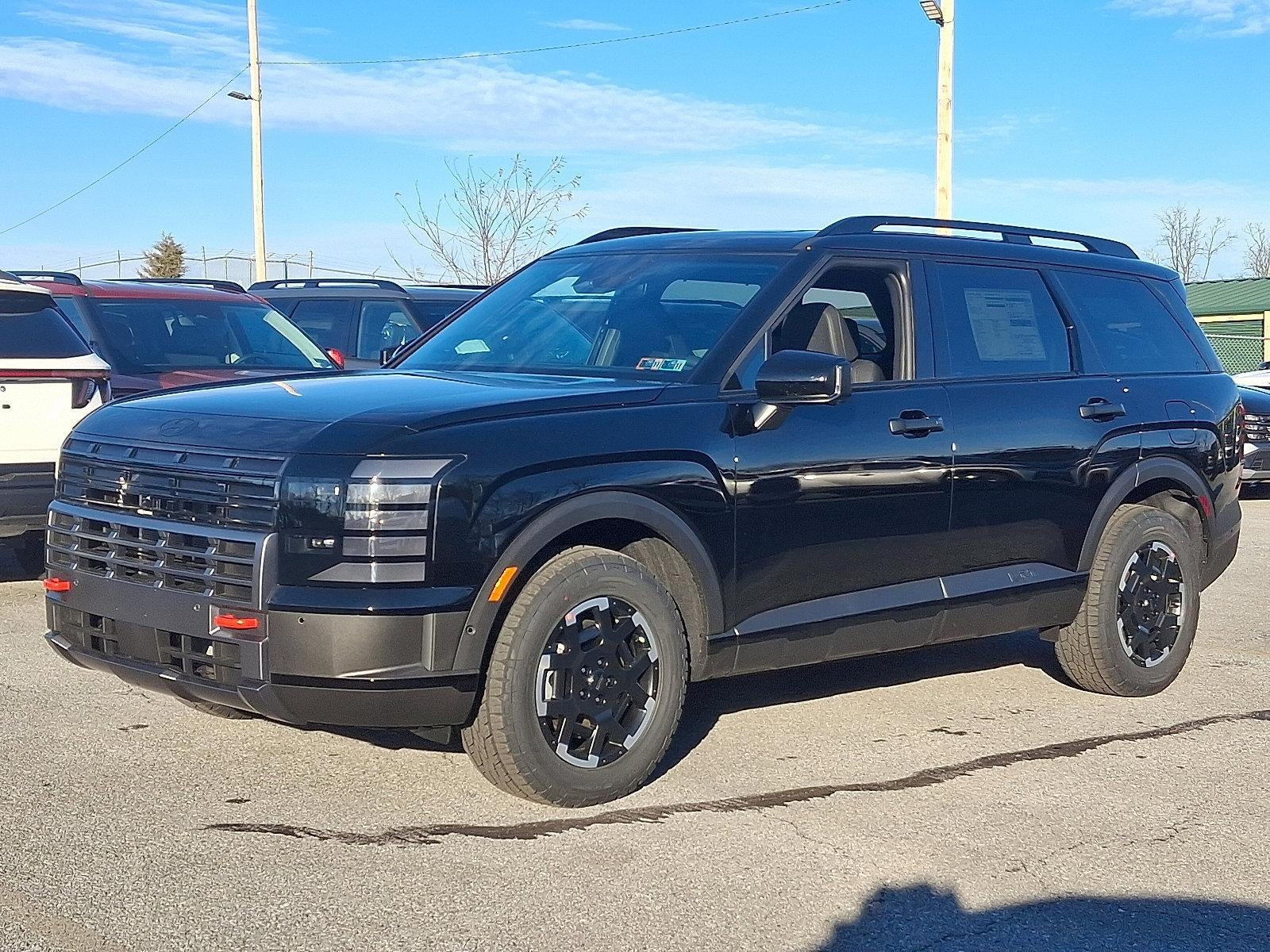 2026 Hyundai PALISADE XRT Pro in Abyss Black Pearl — front three-quarter view